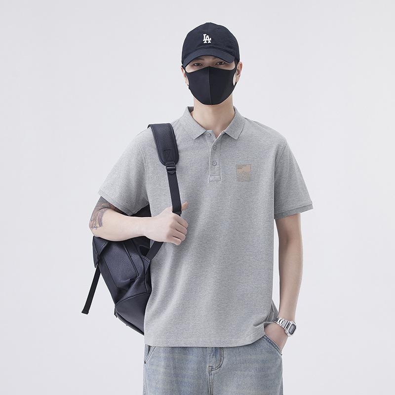 New Summer Versatile Loose Lapel Short-sleeved POLO Shirt Thin Short-sleeved