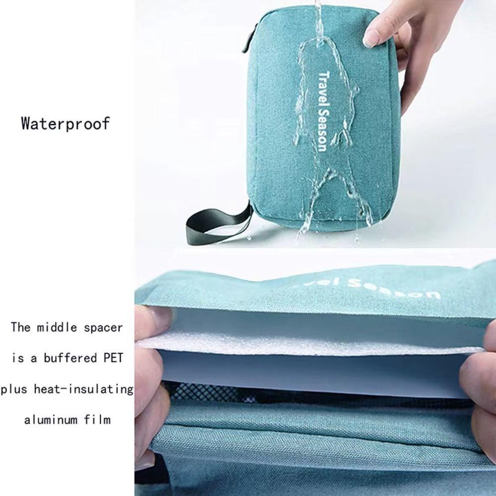 Hanging Hook Hanging Toiletry Bag Large Capacity Travel Cosmetic Bag  Wash Organizer