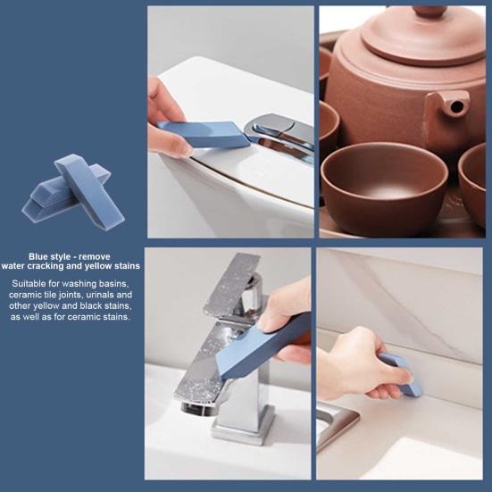 Borracha de calcário reutilizável poderosa limpeza remoção de manchas borracha aço inoxidável borracha de manchas banheiro vidro removedor de ferrugem ferramentas domésticas