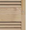 Natural Wardrobe Door 49.5 X 2.1 X 140.5 Cm Solid Pine Wood