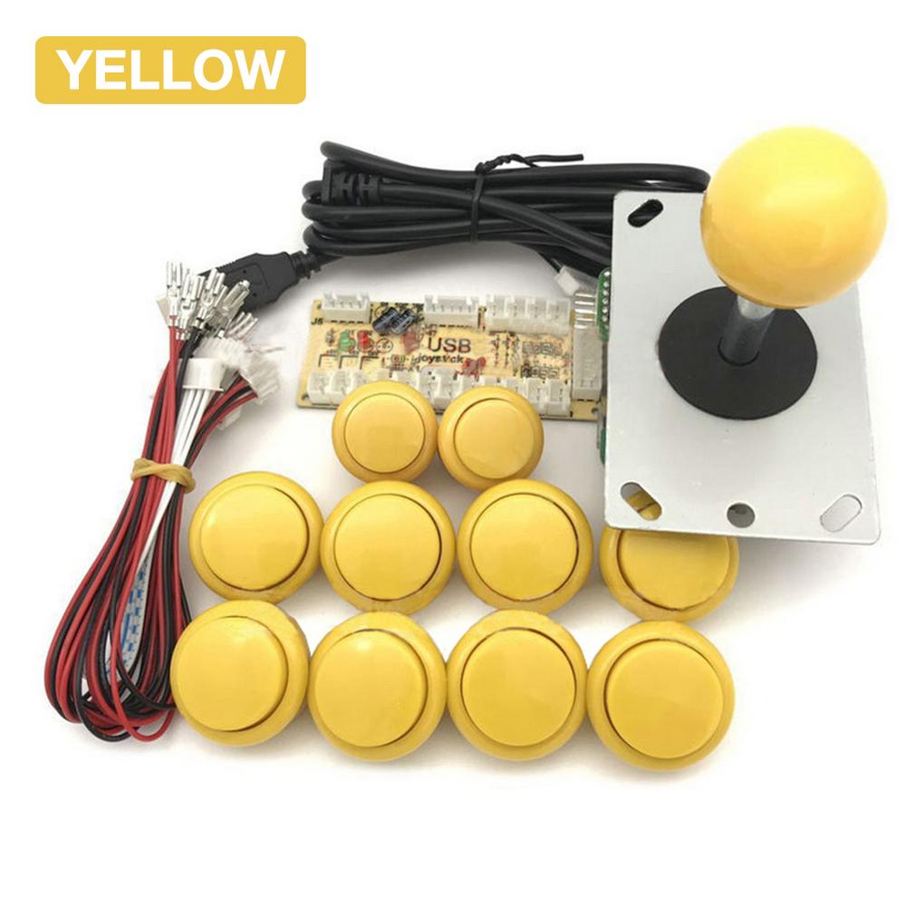 DIY Arcade Joystick Kit Zero Delay Arcade DIY Kit USB Encoder To PCPS3 Arcade ForSanwa Joystick And Push Buttons For Arcade Mame