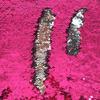 5mm Double-sided Flip-on Sequin Fabric for DIY Clothing, Bags ,background Wall Decoration of The Home