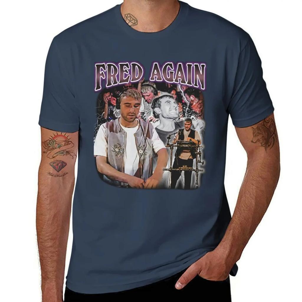 Fred Again Vintage T-Shirt oversized für einen Jungen Sweatshirts, Herren
