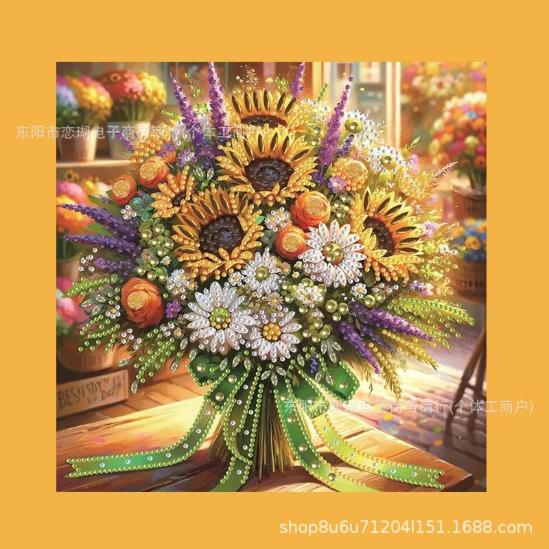 Schmetterlingsförmiges Diamantgemälde in großer Größe mit leuchtenden Diamanten, dekoratives Gemälde, Explosionsmotiv