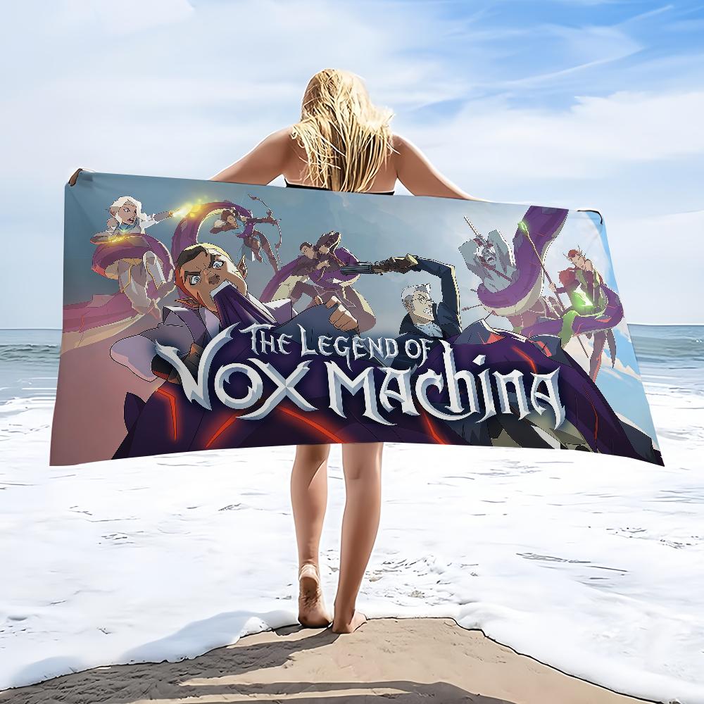 M-MachinaS Towel V-Vox Beach Bath Quick-Drying Lightweight Portable Sauna Camping Swim Pool L-LegendS-ES Travel