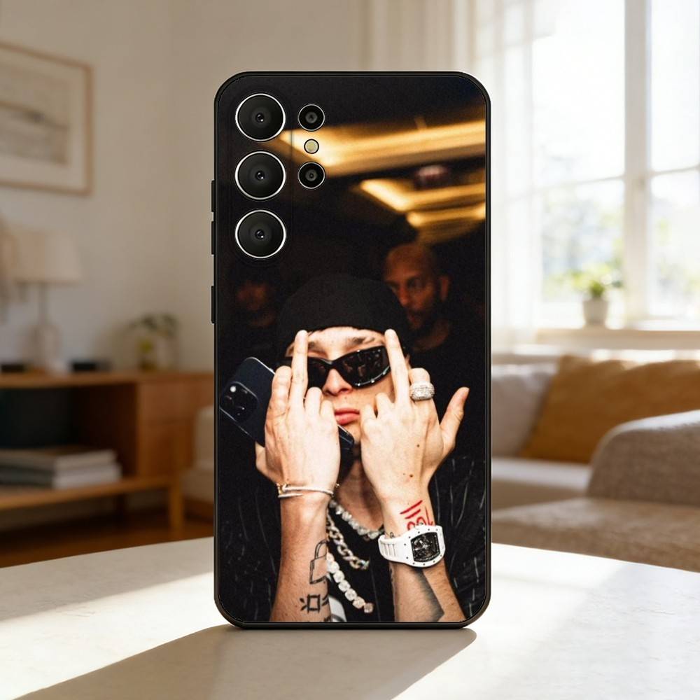 Gervonta P-Peso P-Pluma Phone Case For Samsung S26,S25,S24,S21,S22,S23,S30,Ultra,S20,FE,Lite,10,9,Black Cover