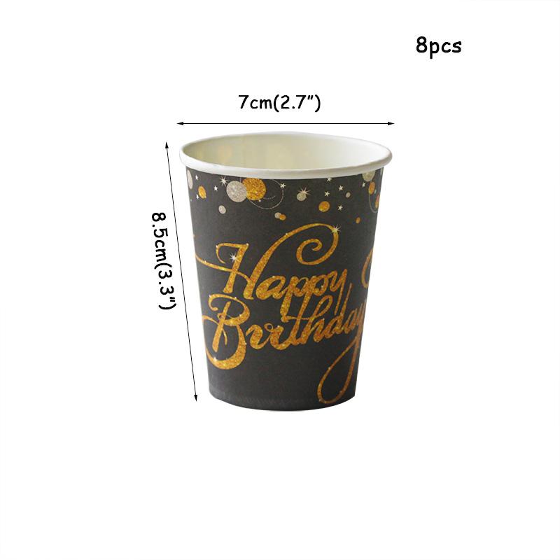 30th 40th 50th 60th Birthday Decorations Number Balloons Birthday Hanging Banner Flags for Adult 30th Anniversary Supplies