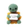Gifts For Mom From Daughter Son Mint Handmade Positive Turtle Crochet With  Card Mother's Day Mom Birthday Gifts For Women Wife Grandma