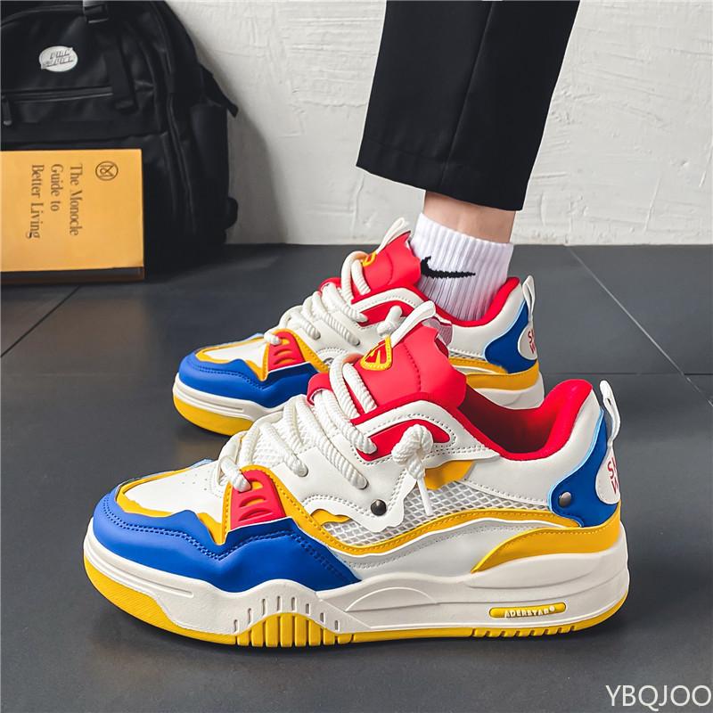 Spring Autumn new casual sports shoes fashionable versatile height increasing anti slip men's shoes simple comfortable flats