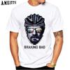Moda Ilustrowana Retro Rowerowa Kolarstwo Motywacja Zespół Wyścigowy T Shirt z nadrukiem Męska koszulka Bicyles Sport