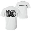 Charlie Kirk Freiheit Ein wahrer amerikanischer Patriot Gedenken 2025 T-Shirt Unisex T-Shirt
