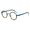 Denmark Brand 1011 Round Glasses Frame Men Women Titanium Acetate Ultralight Eyeglasses Fashion Vintage Screwless Eyewear Optic