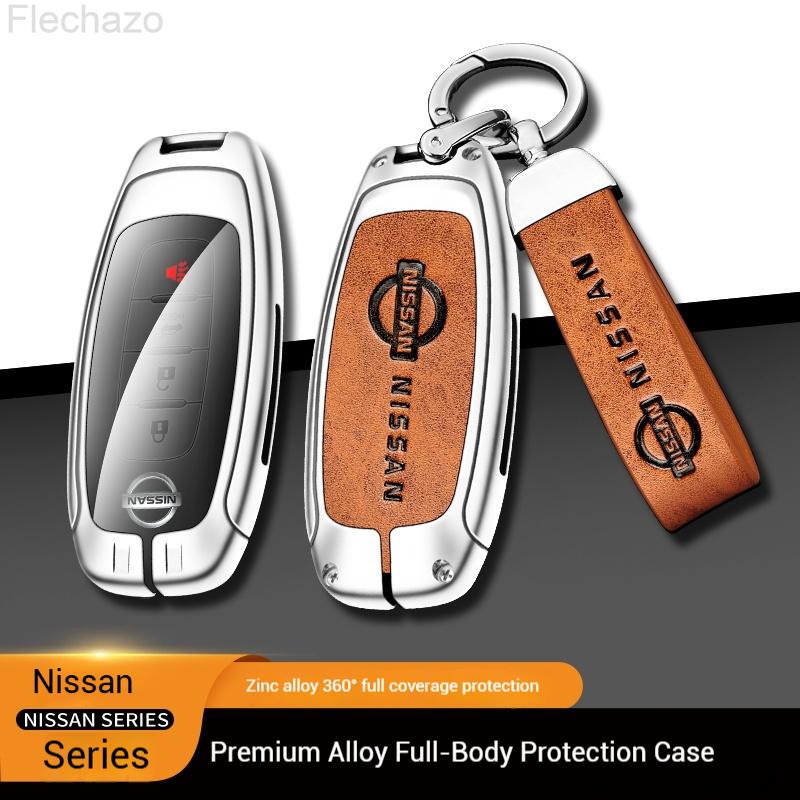 3/4 Buttons Car Key Case Cover For Nissan X-Trail w Qashqai Sentra Serena Tiida Teana Juke Leaf Micra Almera J11 J10 Versa Patrol