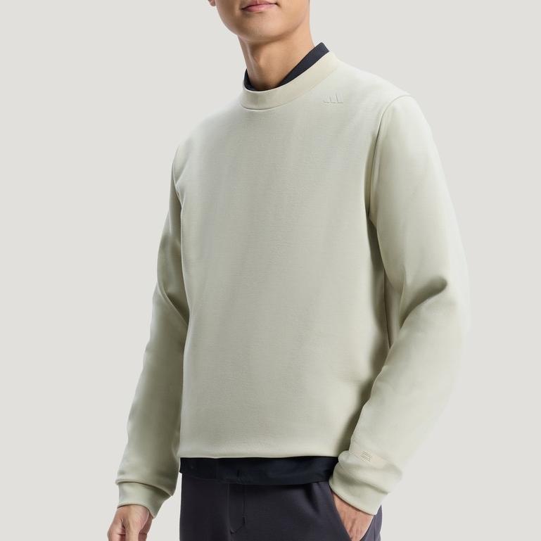 Adidas Climawarm Bonding Structure Crew Neck Pullover Knit Long Sleeve Sweatshirt Men Sweatshirt KG0803