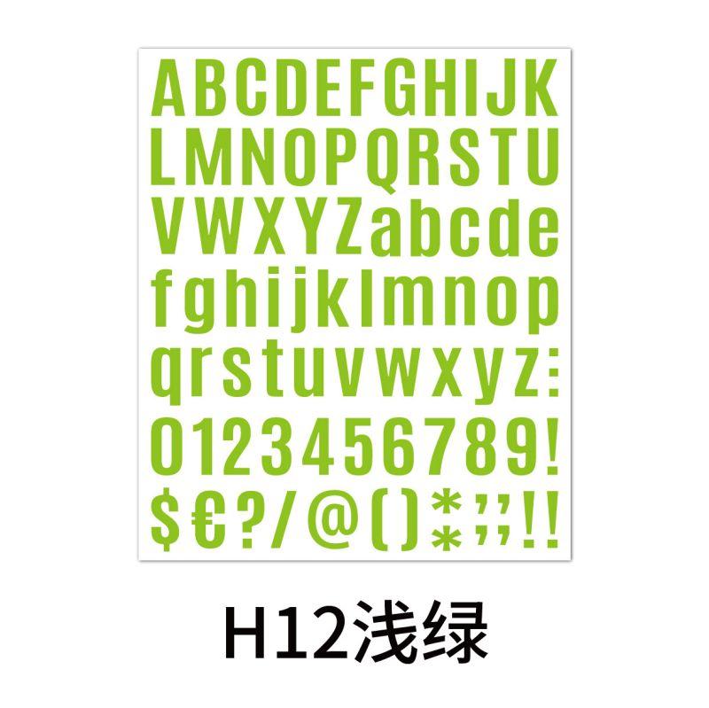 5Pcs 26 Alphabet A-Z Planner Stickers Waterproof Colorful Creative Diy Pvc Letter Sticker For Kids Cup