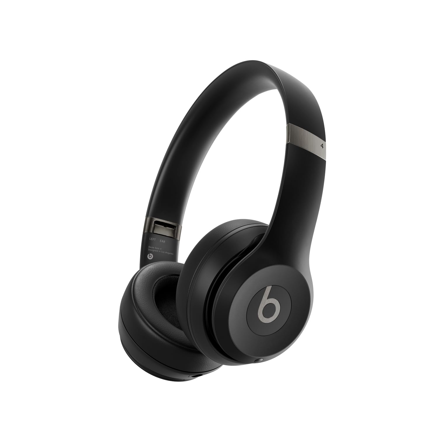 

Beats Solo 4 - Wireless Bluetooth On-Ear Headphones, Apple & Android Compatible, Up to 50 Hours Battery Life - Matte Black
