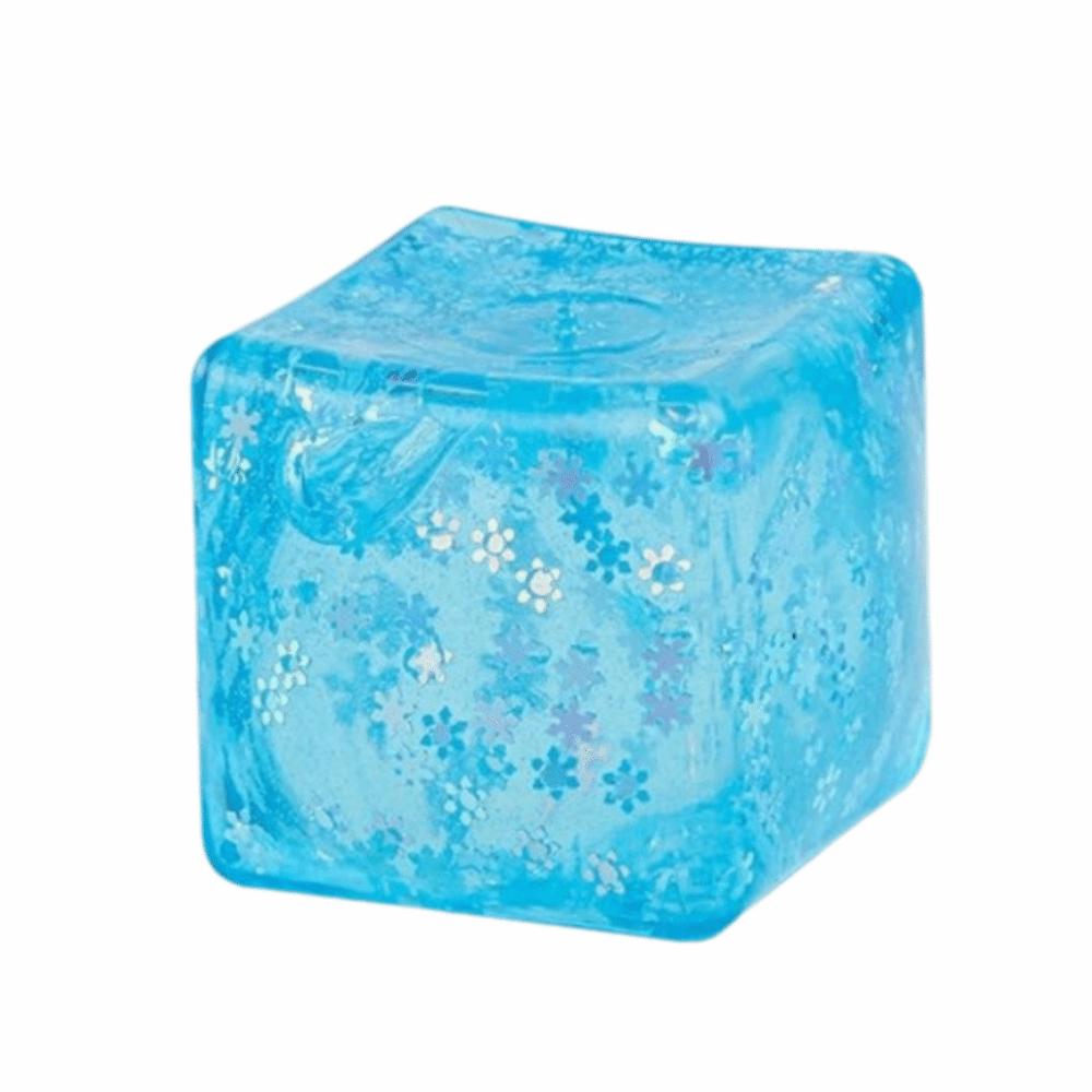 Clear Cube Squeeze Ball Soft Slow Rebound Toy Anti-Anxiety Sensory Cube  Office Break