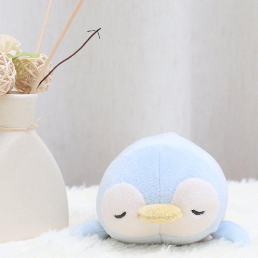 Livheart Mascot Marshmallow Animal Love the Penguin 11cm Fluffy and Squishy (approx. long) 28994-61