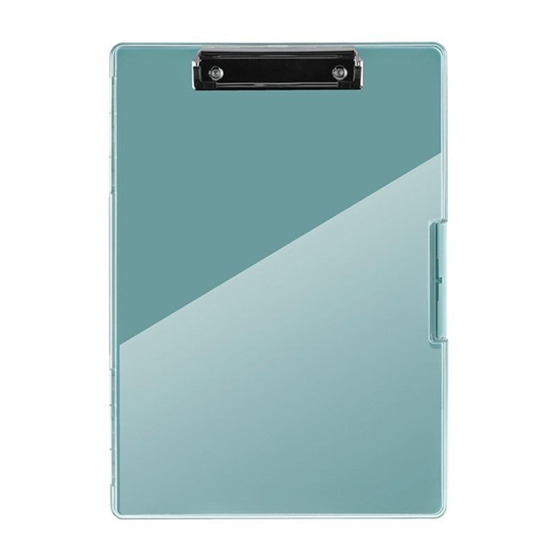 Clipboard with Double Layer File Case Portable Document Organiser Water Resistant File Storage Case for Office School