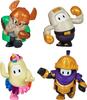 Fall Guys Ultimate Knockout 4-Pack Figures, Approximately 3.8cm, Officially Licensed [Parallel Import]