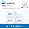 Baby Carrier Suitable for Newborns Up to 33 Pounds Penguin