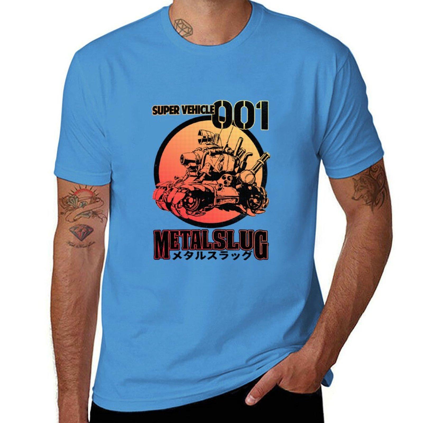 Metal Slug TShirtSuper Vehicle 001 Metal Slug Tshirt tees for a boy plain Blouse men clothes S