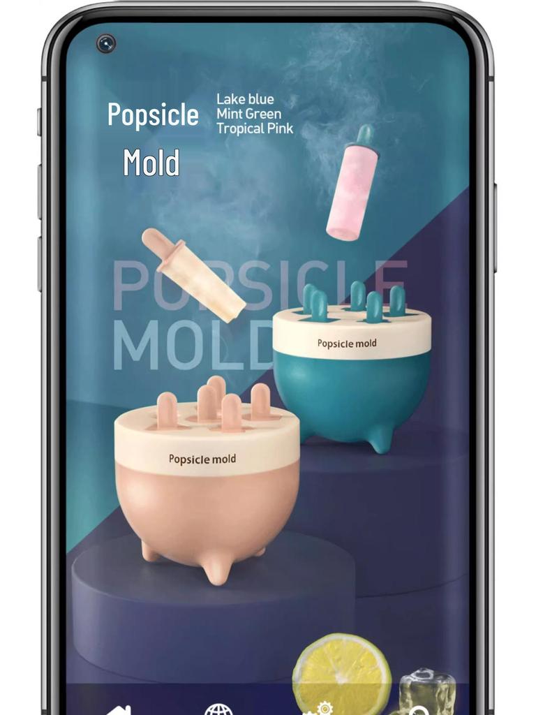 DIY Eisform - Lebensmittelgeeigneter Eis am Stiel- und Lutscher-Maker für Kinder