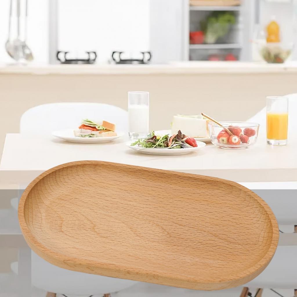 Paint-free Dessert Plate Round Snack Dried Fruit Plate