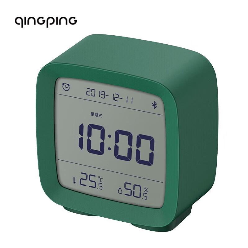 Qingping Smart Bluetooth Alarm Clock with Temperature and Humidity Monitor