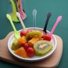 100Pcs Mini Plastic Spoons Flatware Spoons For Jelly Ice Cream Dessert Appetizer Plastic Spoon For Party Supplies4