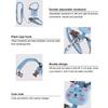 Adjustable Anti-Lost Cat Harness Escape-Proof Pet Walking Harness  Outdoor Use