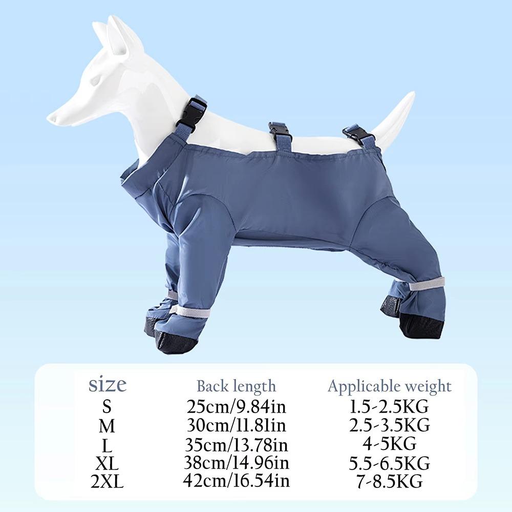 Adjustable Pet Strolling Going Out Pants Dust-proof Dog Boot Comfortable Dog Leggings  Going Out