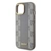 Dkny Dkhmp15Spcpvsle Iphone 156.1 Beżowy/Beige Hardcase Leather Checkered Mono Pattern Magsafe