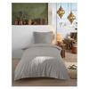 Bedding Set - EDEN - Taupe Cocoon - Duvet Cover 260x240 Cm - Pillowcases 63x63 Cm (x2) - 100% Polyester