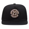Unisex Personality Sticker Street 23 Letter Embroidery Hip-hop Hats Outdoor Adjustable Casual Baseball Caps Sunscreen Hat