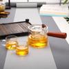 Shangqi Glass Teapot with Wooden Handle and Infuser