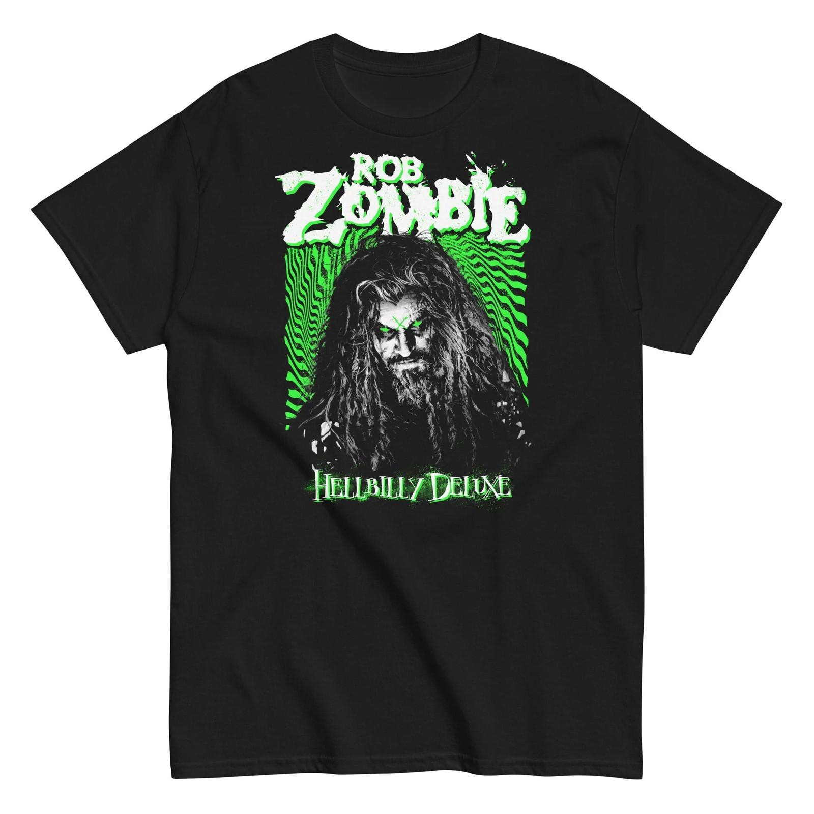 Rob Zombie - Hellbilly Green T Shirt S