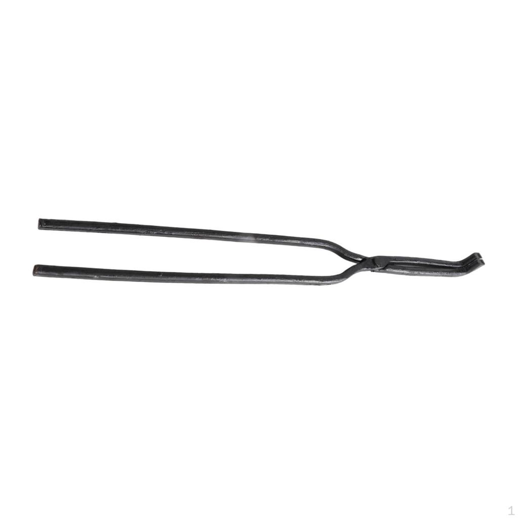 Crucible with Ergonomic Handle And Pliers - Essential Tool for Metal Casting Practical