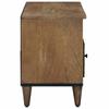 TV Cabinet Brown 100 X 33 X 46 Cm Solid Mango Wood