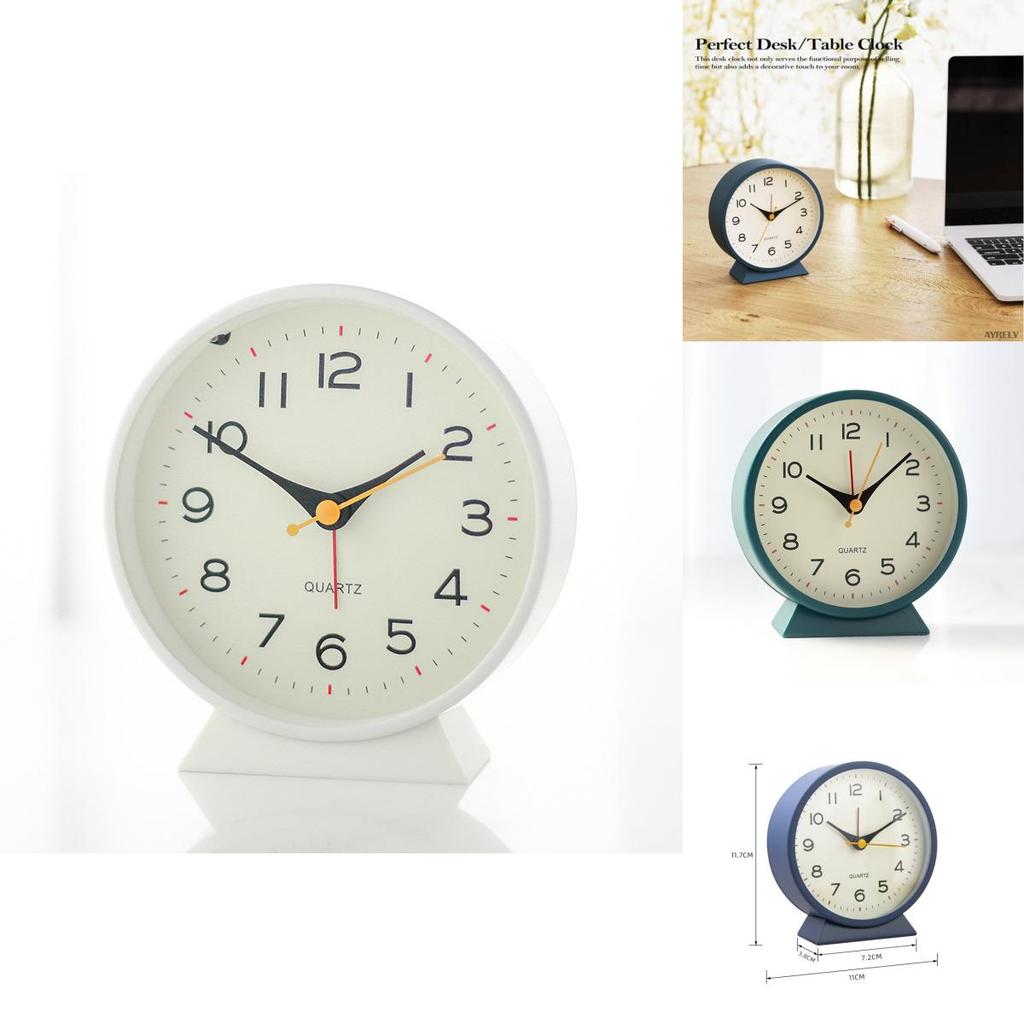 Moderne minimalistische Kinderweckeruhr mit Nachtlicht und stillem Alarm für Schlafzimmerdekoration