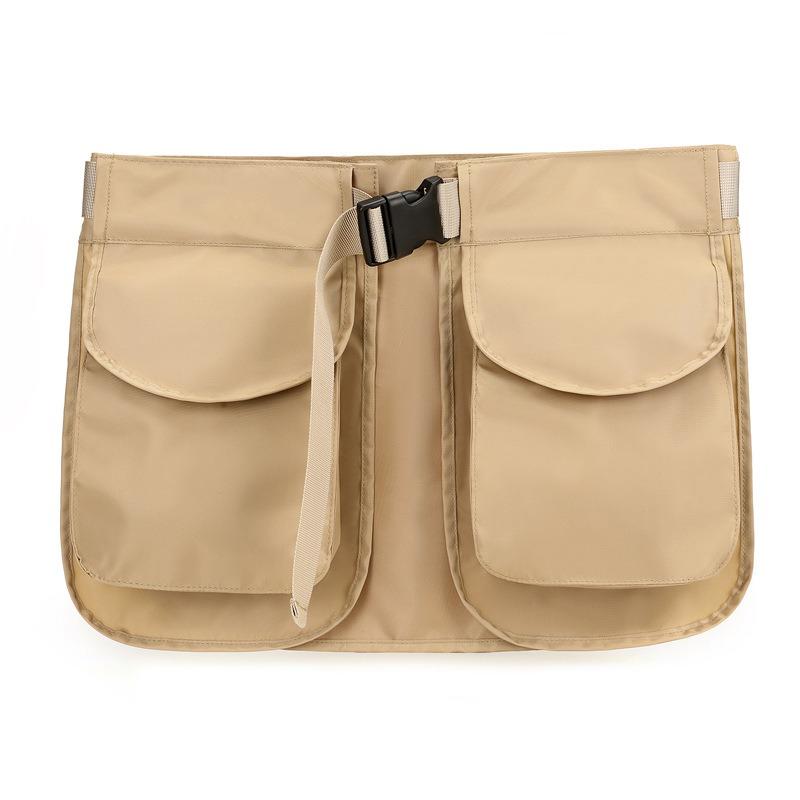 Outdoor hiking, mountaineering bag, sports fanny pack, storage belt, multi-pocket waist seal, pavement