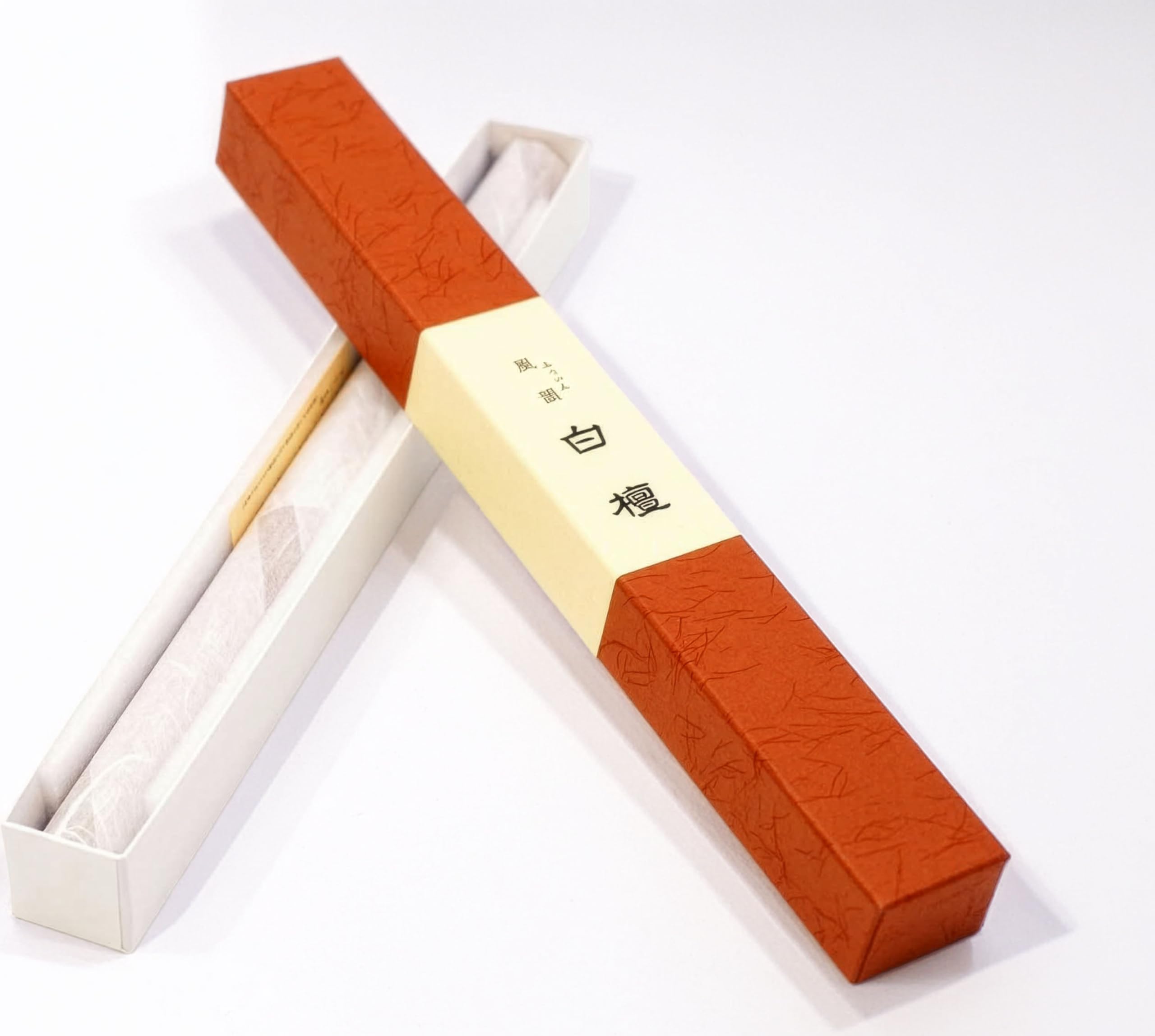 Eirakuya Fuin Sandalwood 40g long incense 24.5cm sandalwood scent natural incense wood Japanese incense