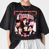 T-shirt Kpop 2026 Retro Changbin Stray Kids, Maglietta Album Karma Stray Kids, Maglietta Ceremony Stray Kids, T-shirt Tour Mondiale Dominate SKZOO Stray Kids
