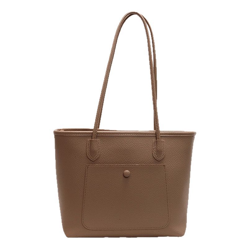 Bag Women's New Versatile Shoulder Underarm Bag Large Capacity Class Commuter Hand Carry Tote Bag