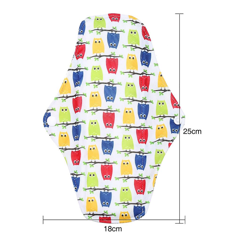 9 Types Women Reusable Washable Panty Liner Bamboo Charcoal Cloth Sanitary Menstrual Mama Pad