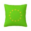 EU Europe European Union European Flag EU Stars Square Pillowcase Cushion Cover Pillow Case Throw Pillow Cover for Home Bedroom