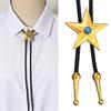 Lightweight PU Leather and Alloy Bolo Tie Cord For Daily Wear Travel Comfortable Necklace Cord Practical Design Necktie