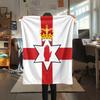 1 Stück Ulster-Print Flanelldecke, Hohe Qualität für alle Jahreszeiten, Heimdekoration, Wärme und Komfort, Perfekt für Weihnachtsgeschenke