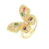 Butterfly Design Adjustable Ring - Unique Sweet & Cool European American Style