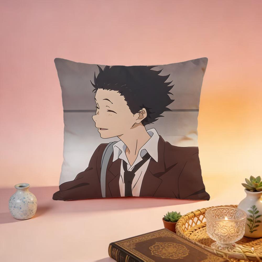 Popular AASilent Voiceed Cushion Cover Premium SkinFriendly Pillow Case MultiPurpose for Home Office Travel